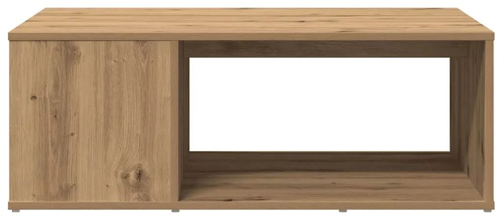 Mesa de centro 90x67x33 cm deriv. madeira carvalho artisiano