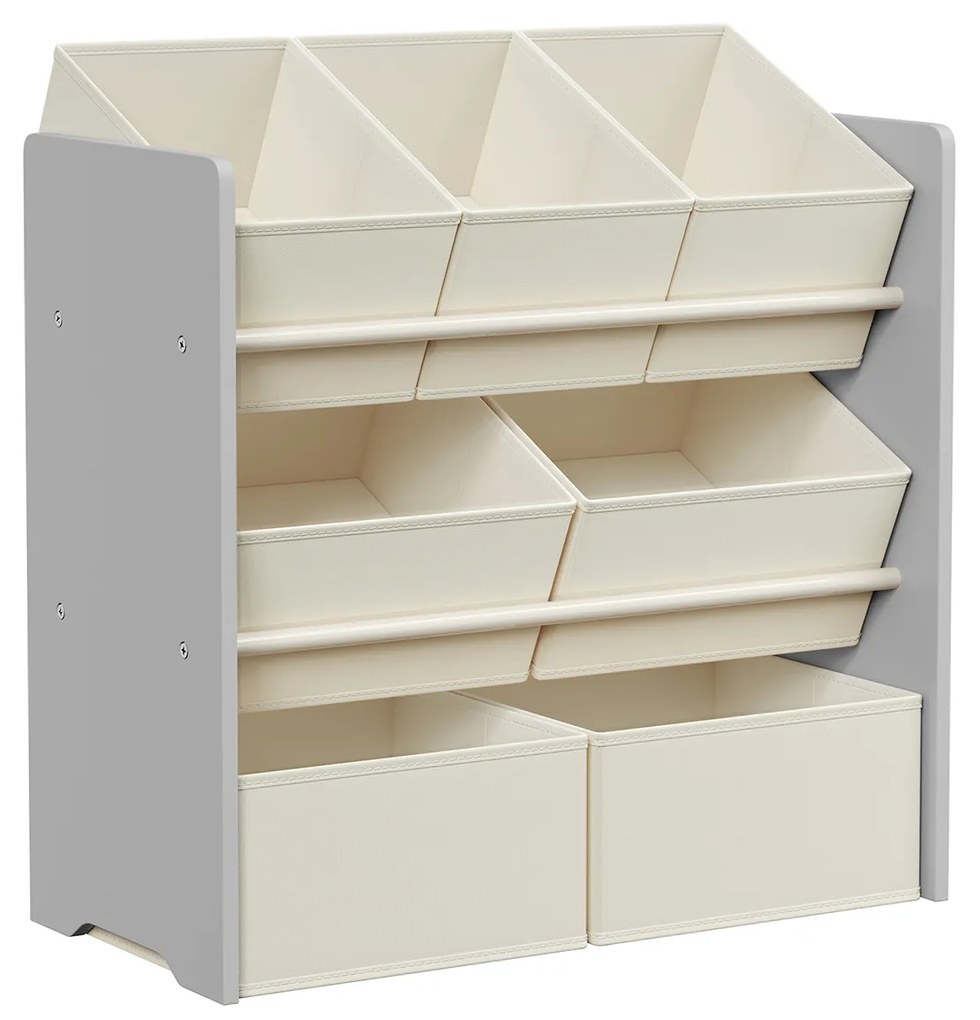 Prateleira infantil com caixas removíveis | SONGMICS | 29.5 x 62.5 x 60 cm | GKR034G10.