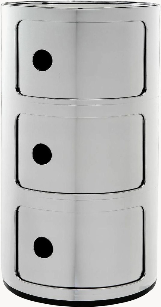 Armário de design Componibili, 3 elementos, Alt 59 cm