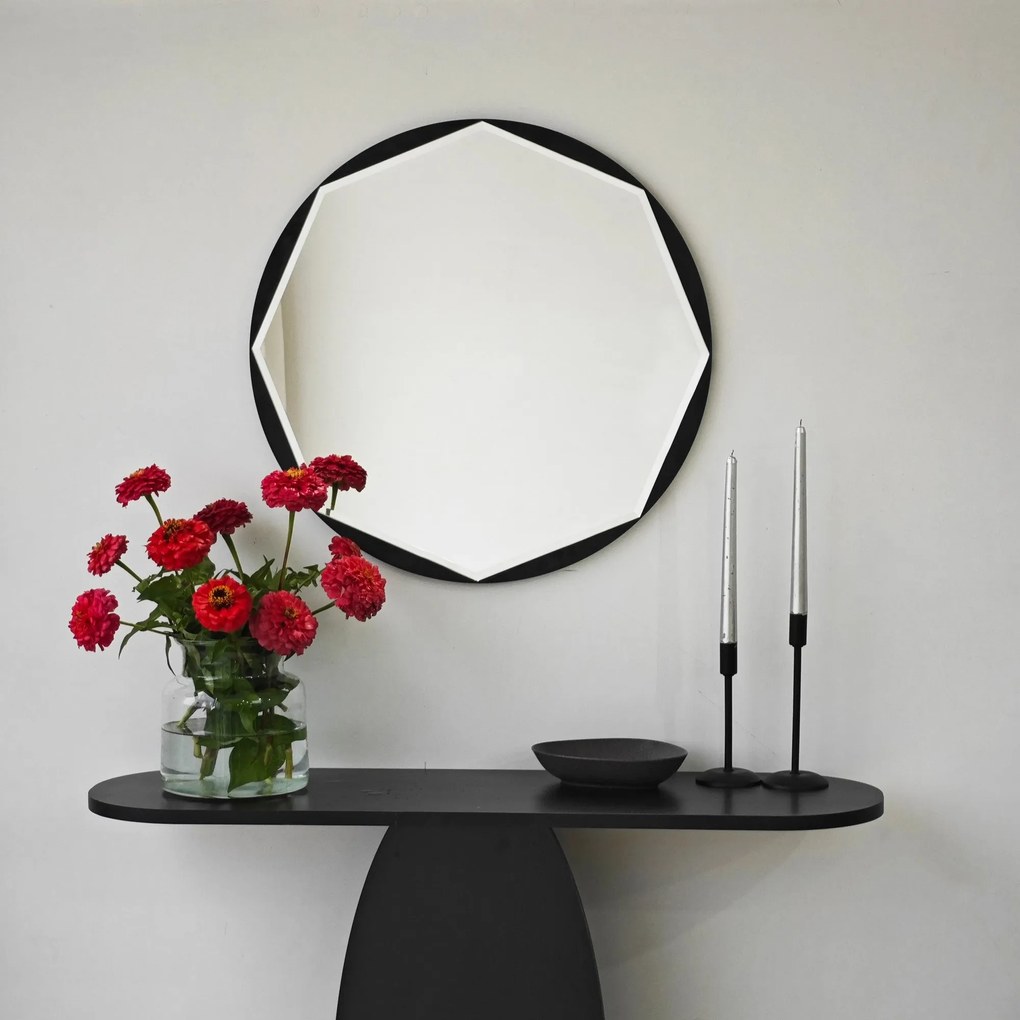 Espelho Stella – Preto – 60 cm x 60 cm