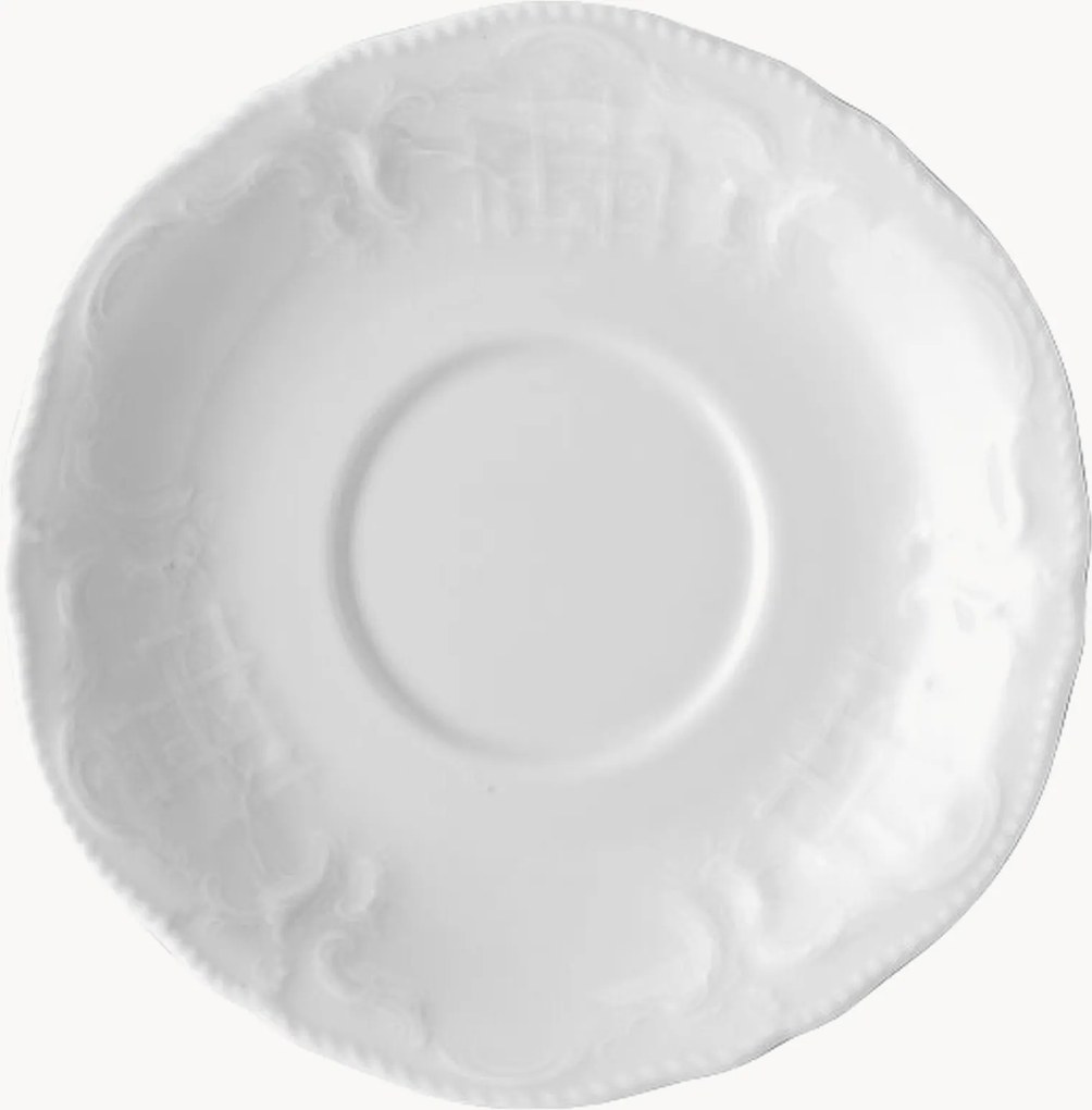 Pires em porcelana Sanssouci Weiss, conjunto de 6
