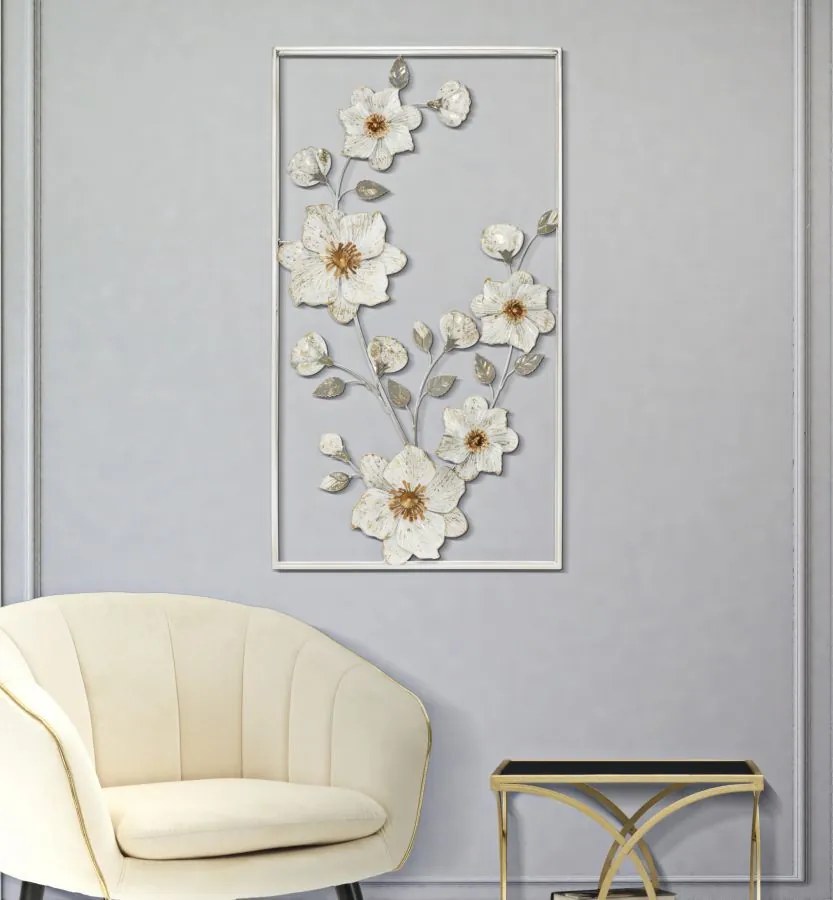 PAINEL DE FERRO DE PAREDE 3D FLIX CM 50X5,5X90,5 MULTICOLOR