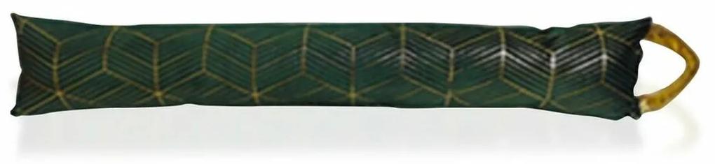 Fixador de portas Versa Green Gold Têxtil (7 x 15 x 83 cm)