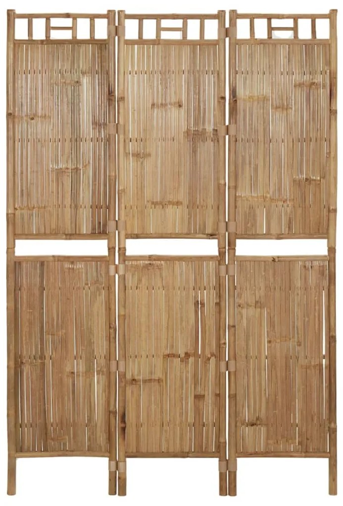 Biombo com 3 painéis 120x180 cm bambu