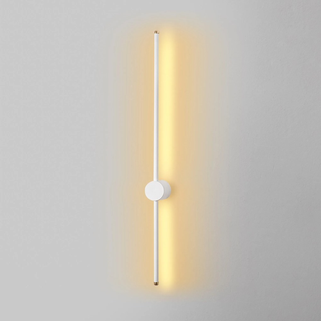 Candeeiro de Parede Sword - Branco - 91x10x7 cm