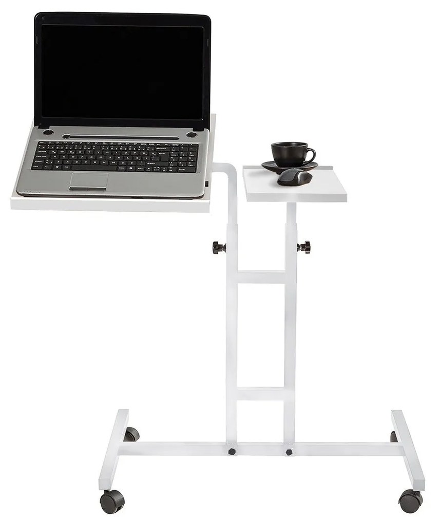 Secretária Elevatória para Portátil Glen – Branco – 67x87x45,5 cm