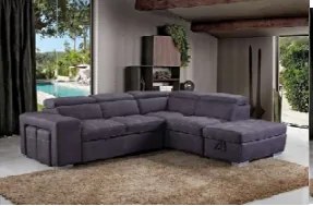 Sofá Segovia (265x170cm | C/Cama | Não personalizavel)