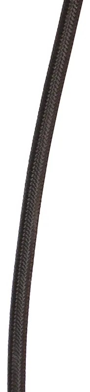 Candeeiro de suspensão moderno preto 60 cm 10 luzes - Facil Moderno