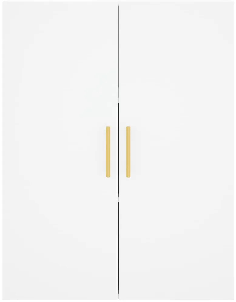Armário alto 69,5x34x180 cm derivados de madeira branco