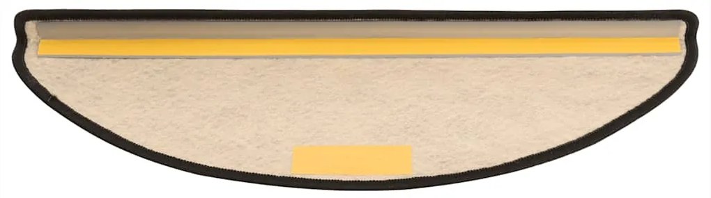 Tapetes escada adesivos aspeto sisal 30pcs 65x21x4 cm antracite