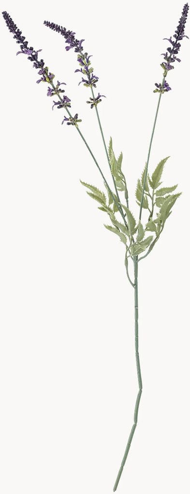 Flores artificiais Lavender Stem, conjunto de 3