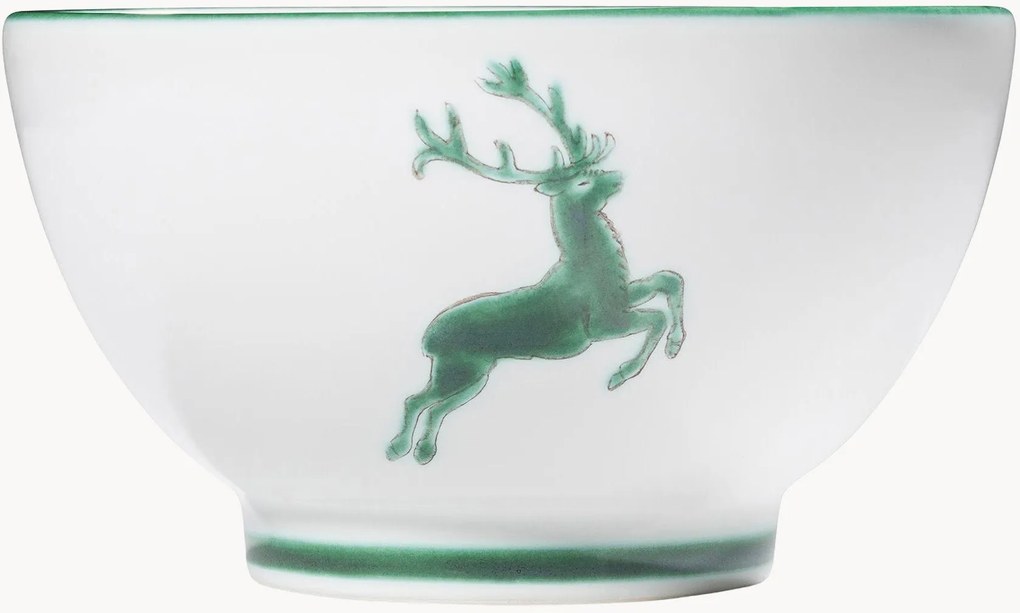 Taça de cereais artesanal Grüner Hirsch