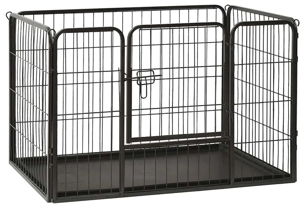 Parque para cãezinhos 91,5x59x61 cm aço