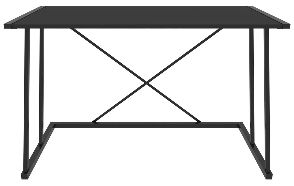 Secretária para Estudo Adelaide – Preto Antracite – 114x60x75 cm