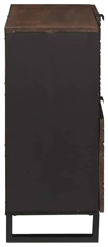<strong>Buffet </strong> 80x33.5x75 cm em madeira de manga sólida