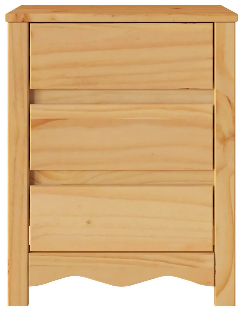 Cabeceira de Cama vidaXL "DRAMMEN" 45x35x56 cm Madeira Sólida de Pinho