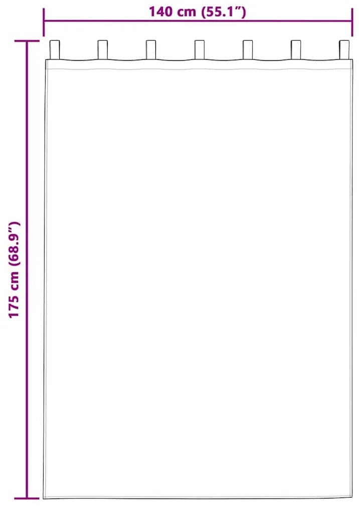 Cortinas de Veludo 2 peças com Ilhós Cinza Prata 175x140 cm