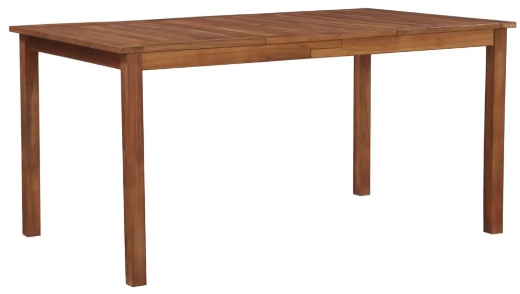 Mesa de jardim 150x90x74 cm madeira de acácia maciça