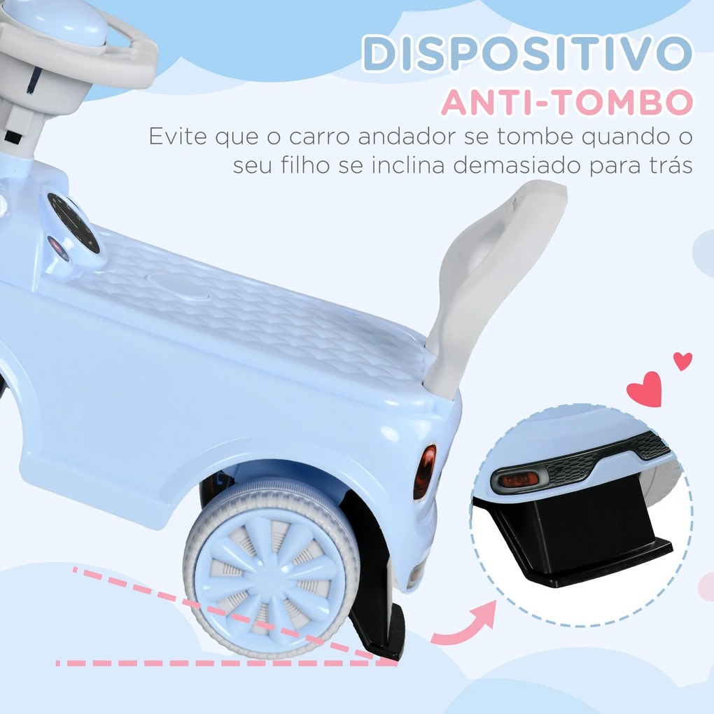 AIYAPLAY Carro Andador para Bebés de 18-36 Meses Carro Andador com Vol