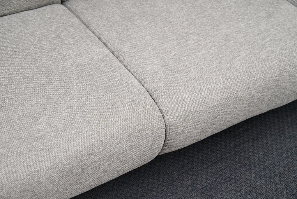 Sofá de 3 Lugares Side – Cinzento Claro – 235x77x82 cm