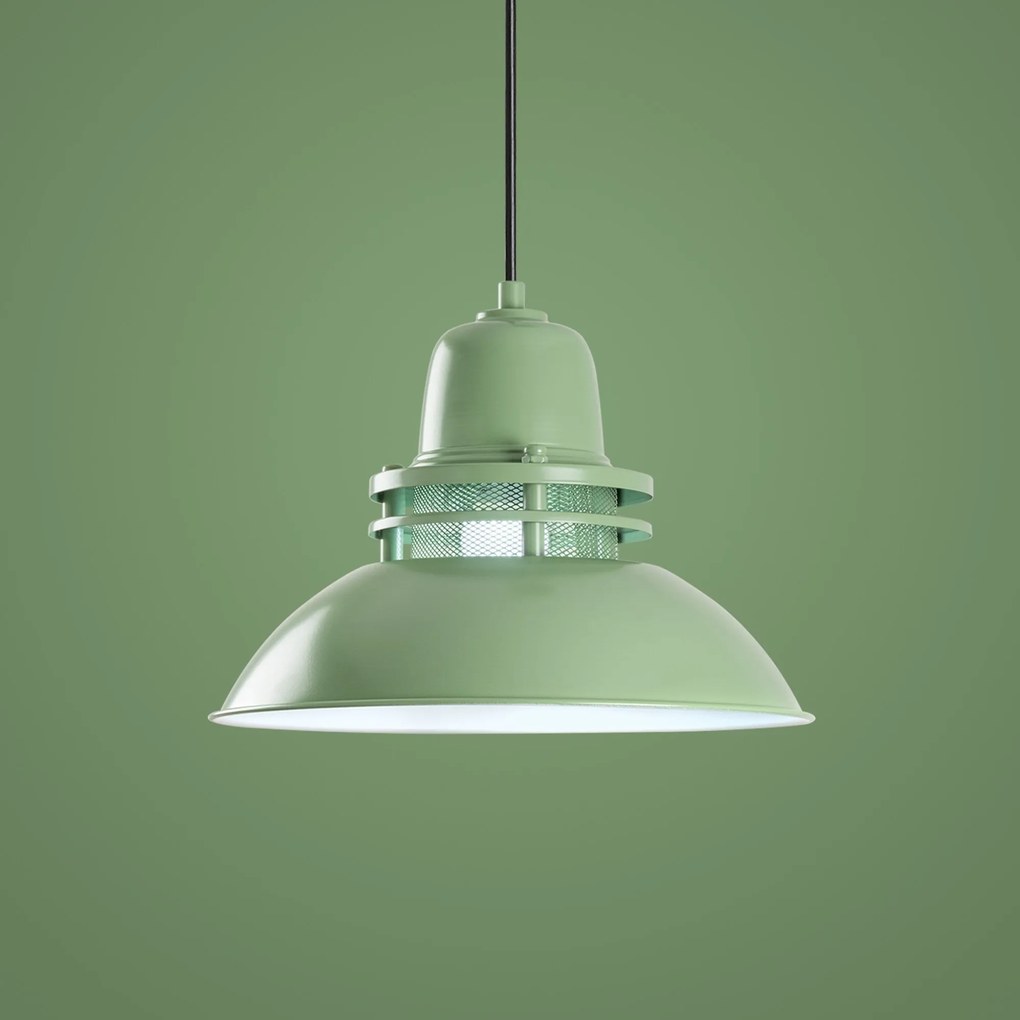 Candeeiro Suspenso com Altura Ajustável – Tibet Mint – Menta – Ø34 x 3