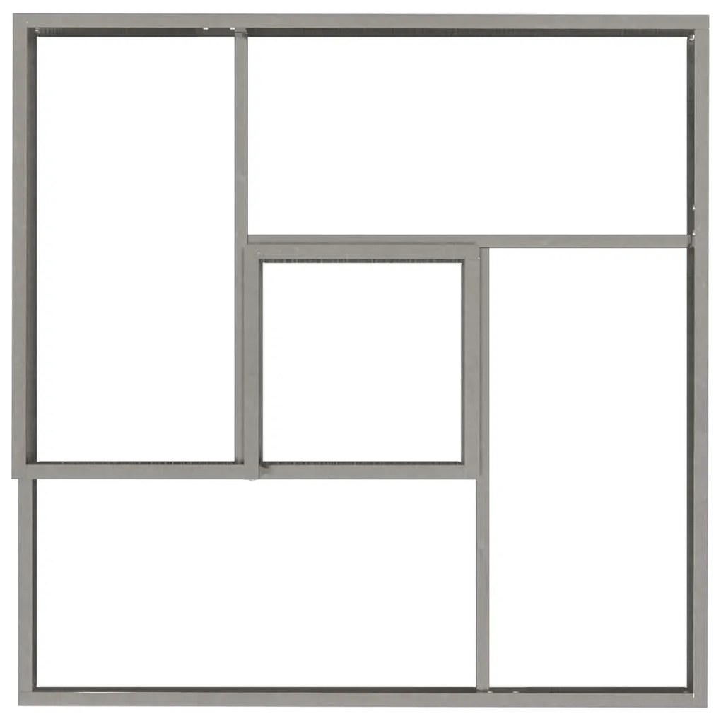 Vaso 80x80x50 cm Aço Galvanizado