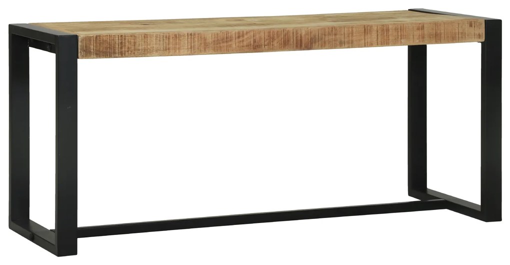 vidaXL Banco 100x35x45 cm Madeira maciça de mangueira