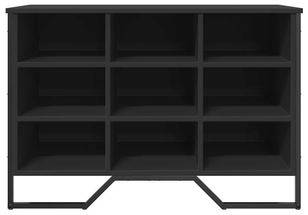 Sapateira 90x38x61,5 cm derivados de madeira preto