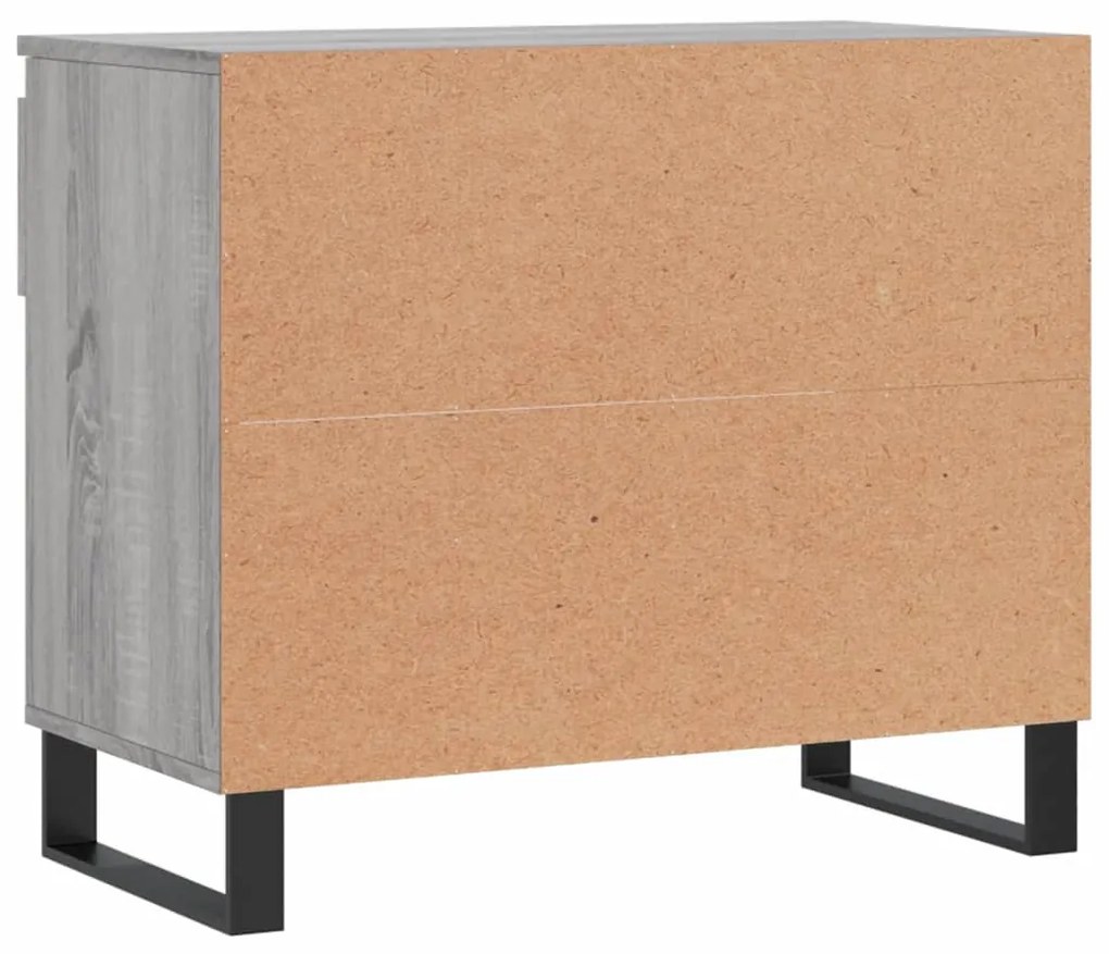 Sapateira 70x36x60 cm derivados de madeira cinzento sonoma