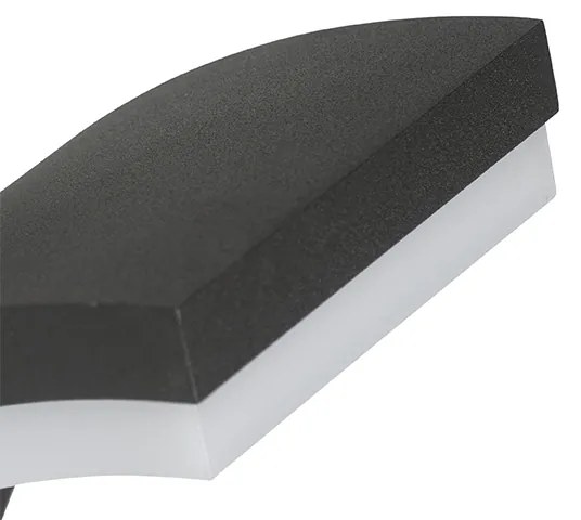 Candeeiro de parede exterior moderno antracite com LED IP54 - Litt Moderno