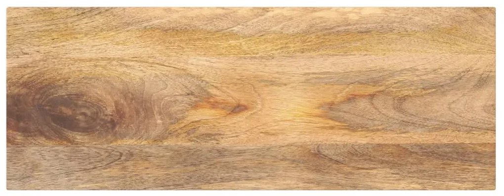 vidaXL Tampo de mesa retangular 90x40x3,8 cm mangueira maciça