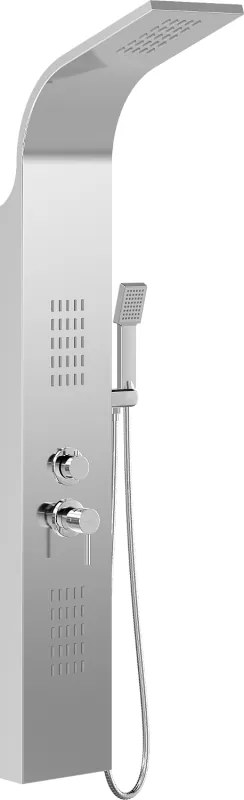 Mexen Taro painel de duche, cromado - 7614-03-00