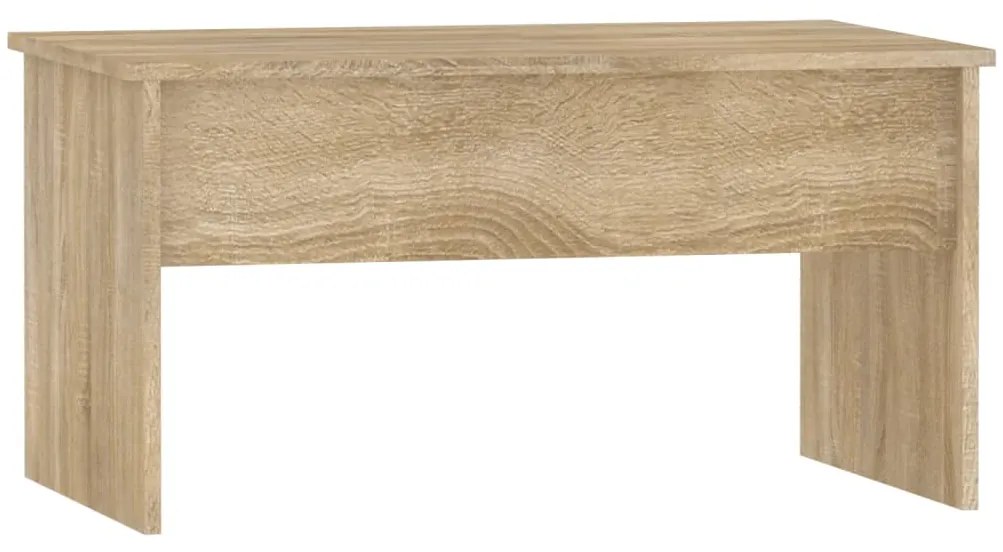 Mesa de centro80x50,5x41,5cm madeira processada carvalho sonoma