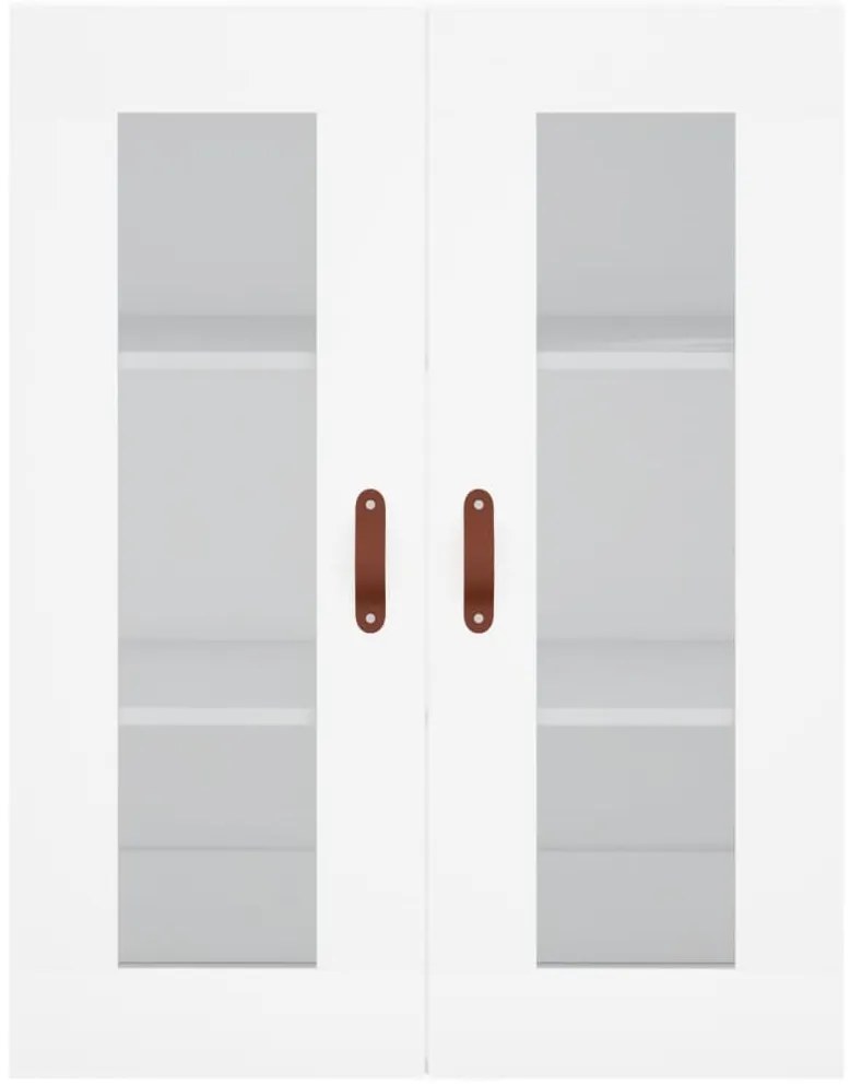 Armário alto 69,5x34x180 cm derivados de madeira branco