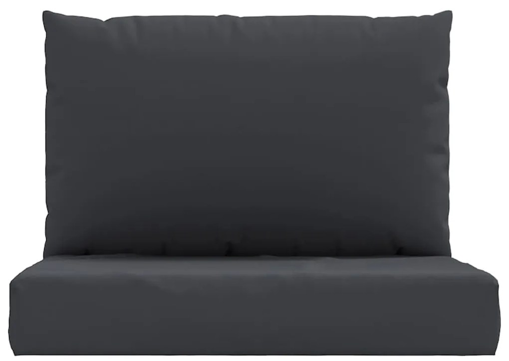 Almofadões para paletes 2 pcs tecido oxford preto