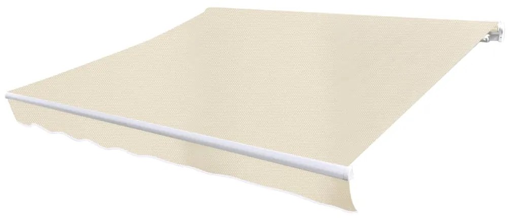 Lona para toldo creme 6 x 3 m (sem estrutura/caixa)