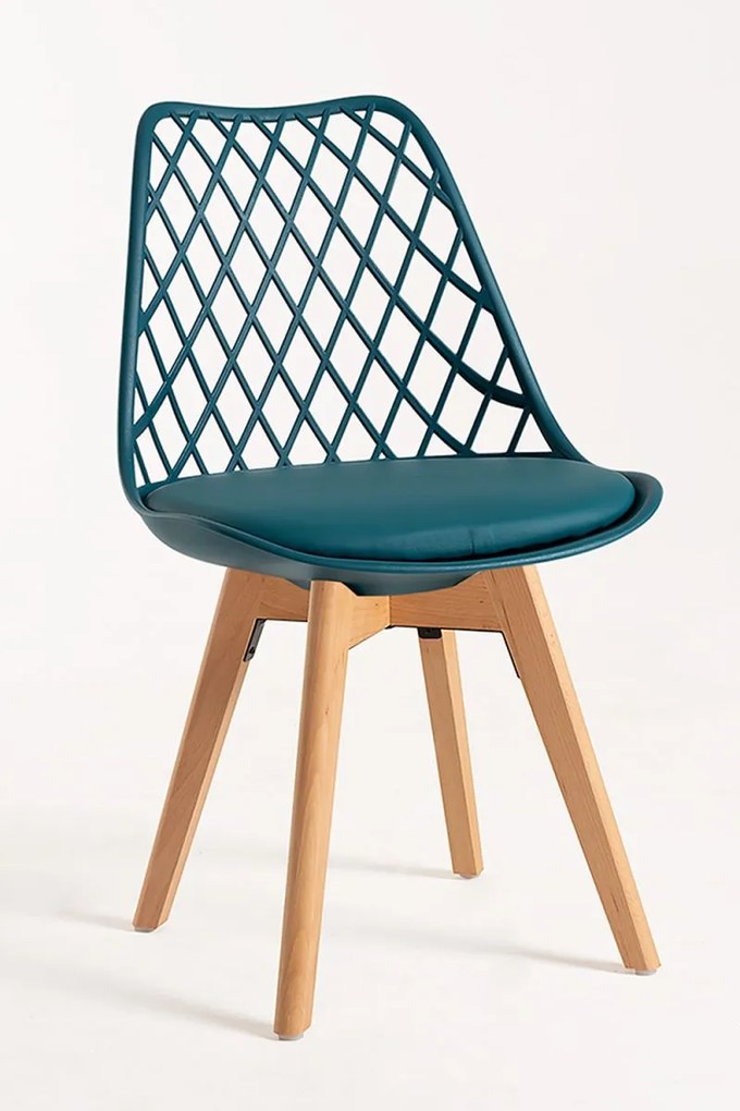 Pack 6 Cadeiras Mima - Verde-azulado