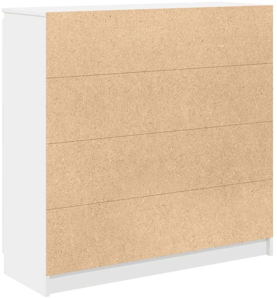 Aparador c/ gavetas 100,5x35x98,5cm derivados de madeira branco
