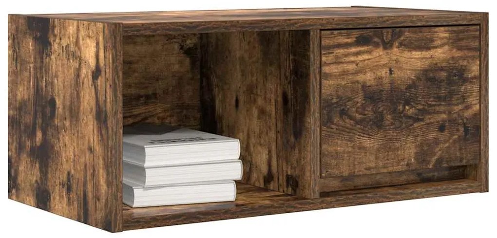 Móveis de TV 2pcs 60x31x25,5cm deriv. madeira carvalho fumado