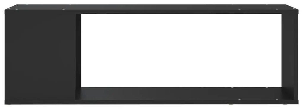 Móvel de TV 100x24x32 cm derivados de madeira preto