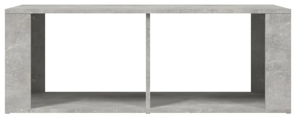 Mesa de centro 100x50x36 cm derivados madeira cinzento cimento