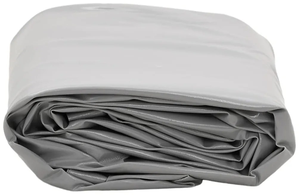 Lona Ø 2,6 m 650 g/m² cinzento