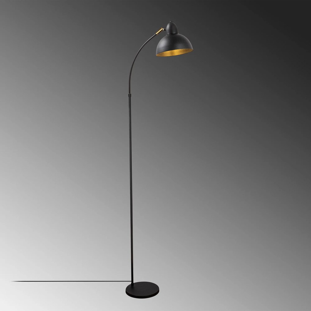 Candeeiro de Chão Varzan – Preto Antigo – 20 x 43 cm