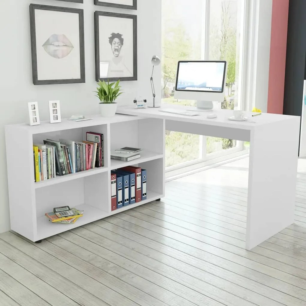 vidaXL Mesa de jantar 140x80x75 cm branco