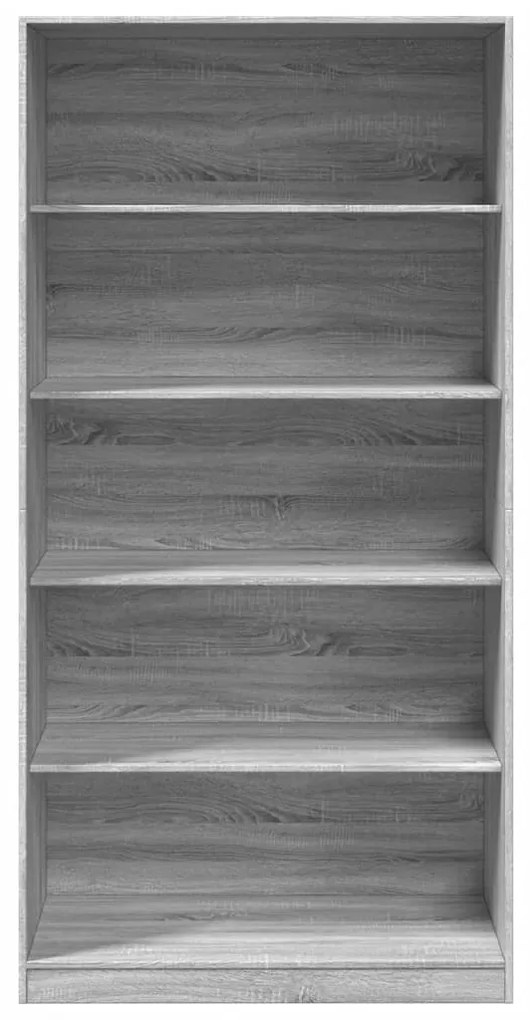Roupeiro 100x50x200 cm derivados de madeira cinzento sonoma