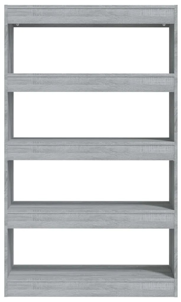 Estante/divisória 80x30x135cm derivados madeira cinzento sonoma