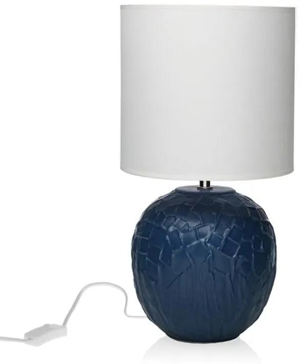 Lâmpada de mesa Azul Cerâmica (25 x 51 x 25 cm)