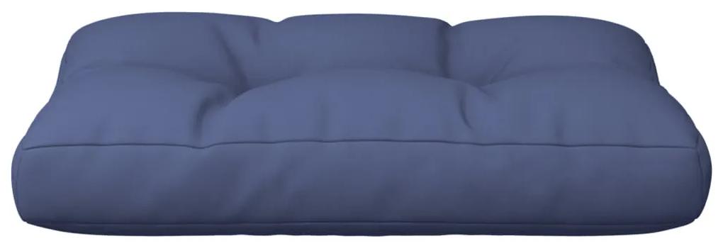 Almofadão para sofá de paletes 60x40x12 cm tecido azul marinho