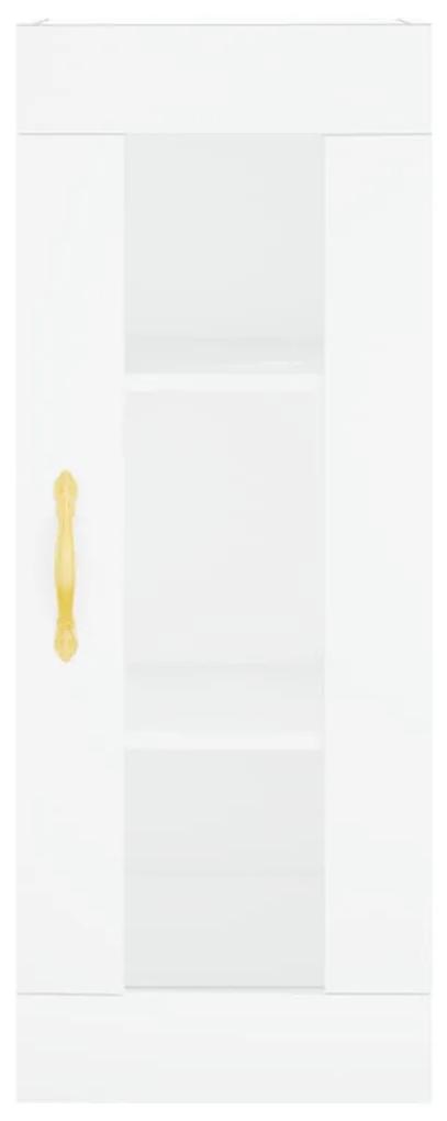 Armário alto 34,5x34x180 cm madeira processada branco