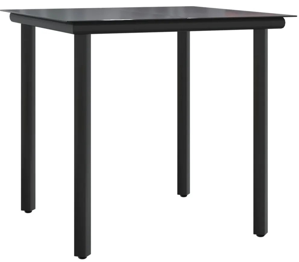 3 pcs conjunto de jantar p/ jardim com almofadões vime PE bege